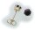 Damen Ohrringe Granat echt Gold 585 Granatohrringe Stecker Ohrstecker Gelbgold