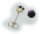 Damen Ohrringe Granat echt Gold 585 Granatohrringe Stecker Ohrstecker Gelbgold