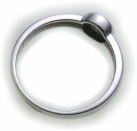 Damen Ring echt Weißgold 585 mit Zirkonia Gold günstige Qualität Damenring Neu