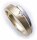 Damen Ring Gold 333 Zirkonia teilmattiert teilrhod. Gelbgold Qualität
