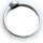 Damen Ring echt Weißgold 333 Rubin 8kt Juwelierqualität Weiß Gold Einsteiner 50