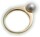 Damen Ring Gelbgold 333 8kt Perlen Zirkonia Gold Zuchtperlen Perle Qualität