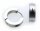 Ohrringe Creolen Edelstahl Canabis Damen Herren 14mm neu