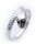 Schlangenring echt Silber 925 mit Rubin Ring Schlange Sterlingsilber Unisex