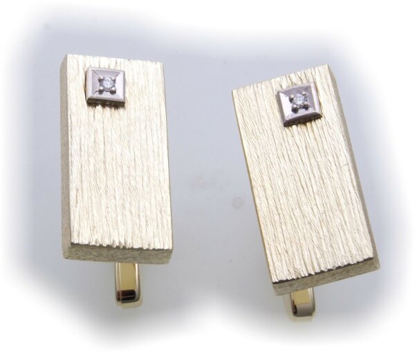 Sonderpeis Herren Manschettenknöpfe echt Gold 585 Gelbgold 14kt Neu