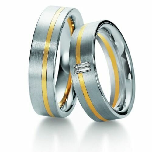 Trauringe Breuning Premium Collection 3350/3351 in 585