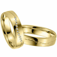 Trauringe Rauschmayer 05510 in 585/- Gelbgold mit...