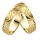 Trauringe Rauschmayer 05538 in 585/- Gelbgold mit Brillant 0.015 ct. w/si