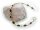 Armband m. Granat echt Gold 585 Armschmuck 18 cm Gelbgold Damen