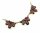 Collier Granat echt Silber 925 Halsschmuck Sterlingsilber Damen Halskette 4940/8