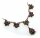 Collier m. Granat echt Gold 585 Halsschmuck Gelbgold Damen Halskette 4950/5GR