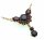 Collier m. Granat echt Gold 585 Halsschmuck Gelbgold Halskette Damen 4944/5GR