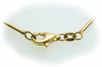 exklusives Collier echt Gelbgold  585 14k Halsreif Damen Qualität Gold Halskette