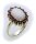 Damen Ring Granat Opal in Silber 925 Granatring Sterlingsilber Qualität 8052/8GR
