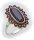 Damen Ring m. Granat in Gold 585 Gelbgold Granatring alle Weiten Neu Top 14 kara