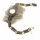 Damen Uhr Granat echt Gold 585 Armschmuck 14 kt Gelbgold Qualität Analog