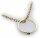 Taufring Safir 333 8 karat echt Gold zur Taufe poliert Gelbgold Kinder Baby Neu