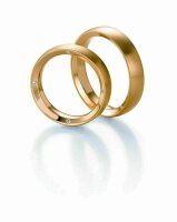 Trauringe Breuning Design Collection 5225/5226 in 585 Gold 14 kt