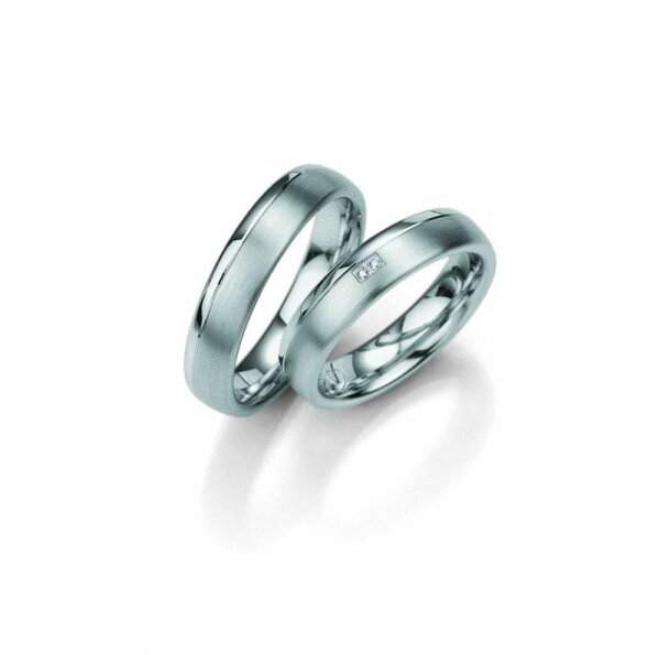 Trauringe Breuning Silver and Diamonds Collection 8021/8022 Silber 925 Ring