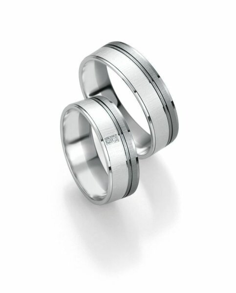 Trauringe Breuning Smartline Moonlight Collection 7149/7150 in 585 Gold 14 kt