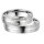 Trauringe Rauschmayer 05539 in 585/- Weißgold mit Brillant 0.08 ct. w/si