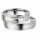 Trauringe Rauschmayer 05539 in 585/- Weißgold mit Brillant 0.08 ct. w/si