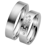 Trauringe Rauschmayer 05544 in 585/- Weißgold mit...