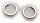 Herren Ohrring Single Klapp Creole echt Gold 333 schwer 14 mm Gelbgold 8 karat