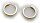 Herren Ohrring Single Klapp Creole echt Gold 750 schwer 12 mm Gelbgold 18 karat