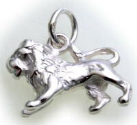 Anhänger Sternzeichen Löwe Sterling Silber 925 Unisex Tierkreiszeichen Horoskop