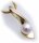 Damen Anhänger echt Gold 333 Perle 7 mm matt massiv Gelbgold Zuchtperle Neu