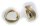 Damen Ohrringe Klapp Creolen echt Gold 750 14 karat gewölbt 14 mm Gelbgold Neu