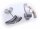 Damen Ohrringe Stecker echt Weißgold 333 Zirkonia matt. Gold Ohrstecker BR2738 Z