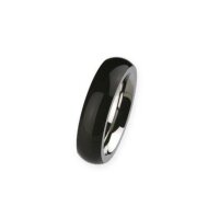 Ernstes Design Ring R274 Edelstahl Keramik schwarz...