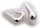 Neu Damen Ohrringe Klapp-Creole Silber 925 Qualität Creolen Sterlingsilber