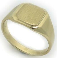 Neu Herren Ring echt Gold 333 mit Monogrammgravur...