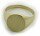 Neu Herren Ring echt Gold 750 mit Monogrammgravur Gelbgold Qualität 18 karat Top