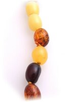Neu  Halskette echter Natur Bernstein aus der Ostsee Collier Unisex Halsschmuck