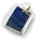 Neu Ohrringe Hänger Lapis Silber 925 Sterlingsilber Lapis Lazuli Unikat Ohrhänge