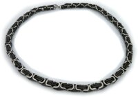 Neu schwere Halskette XL Edelstahl schwarz  Kette 60 cm...