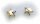 Ohrringe Stecker Stern Zirkonia echt Gold 333 Gelbgold Unisex Damen Ohrstecker