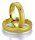 Trauringe Breuning Smartline Collection 7009/7010 in 585 Gold 14 kt