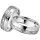 Trauringe Rauschmayer 06240 in 585/- Weißgold mit Brillant 0.05 ct. w/si