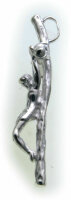 Anhänger Kreuz mit Jesus echt Silber 925 Sterlingsilber Top Qualität INRI Unisex