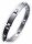 Armband Edelstahl mit Goldeinlage 18,5cm Damenarmband