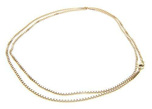 Damen Halskette Collierkette Venezianer in Gold 333  Gelbgold Venezia