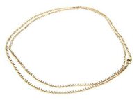 Damen Halskette Collierkette Venezianer in Gold 333...