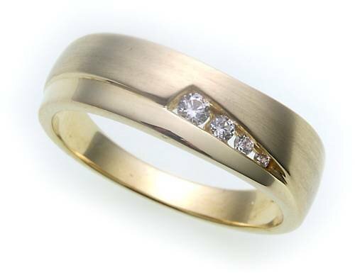 Neu Damen Ring echt Gold 333 Zirkonia mattiert Gelbgold Qualität