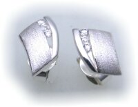 Damen Ohrringe Zirkonia Silber 925 Qualität...