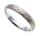 Damen Ring Brillant 0,04ct  echt Weißgold 585 mattiert Gold Diamant SI